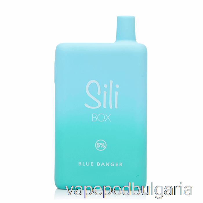 Vape 10000 Дръпки Sili Box 6000 Disposable Blue Banger